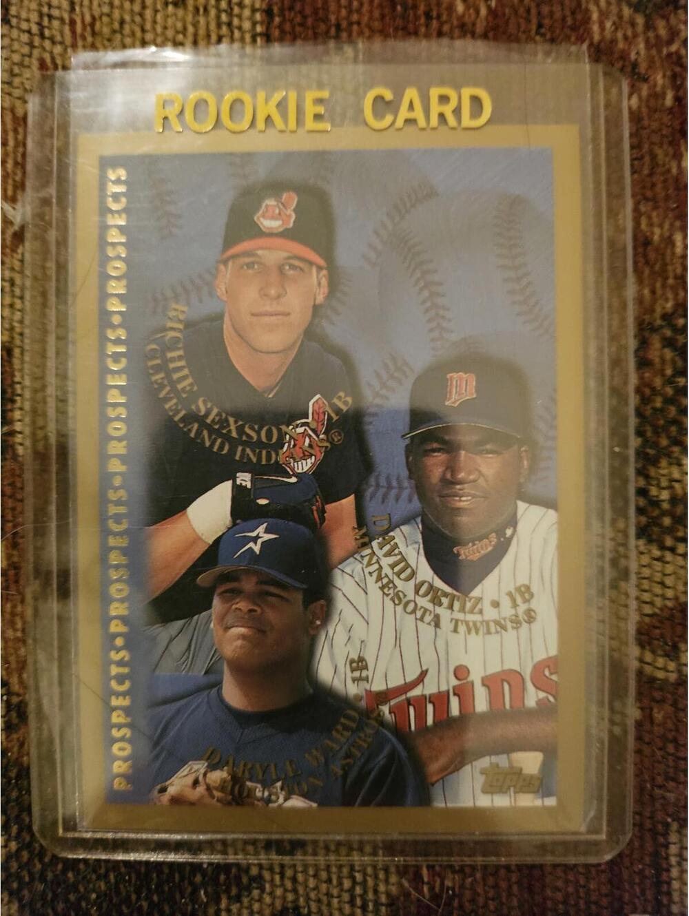 David Ortiz 1998 Topps Prospects Rookie Card RC #257 - Minnesota Twins RAW Mint - Picture 1 of 2